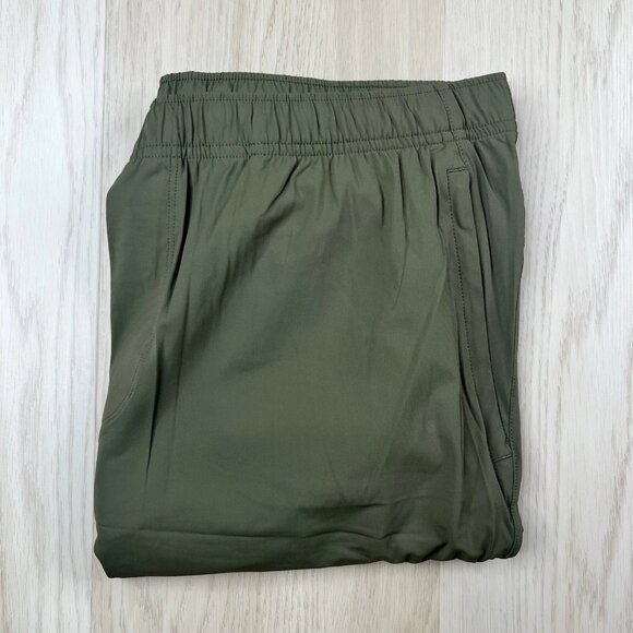 Fourlaps Mens Athletic Track Joggers Pants Green Size XL Re Up Performance - Picture 1 of 15